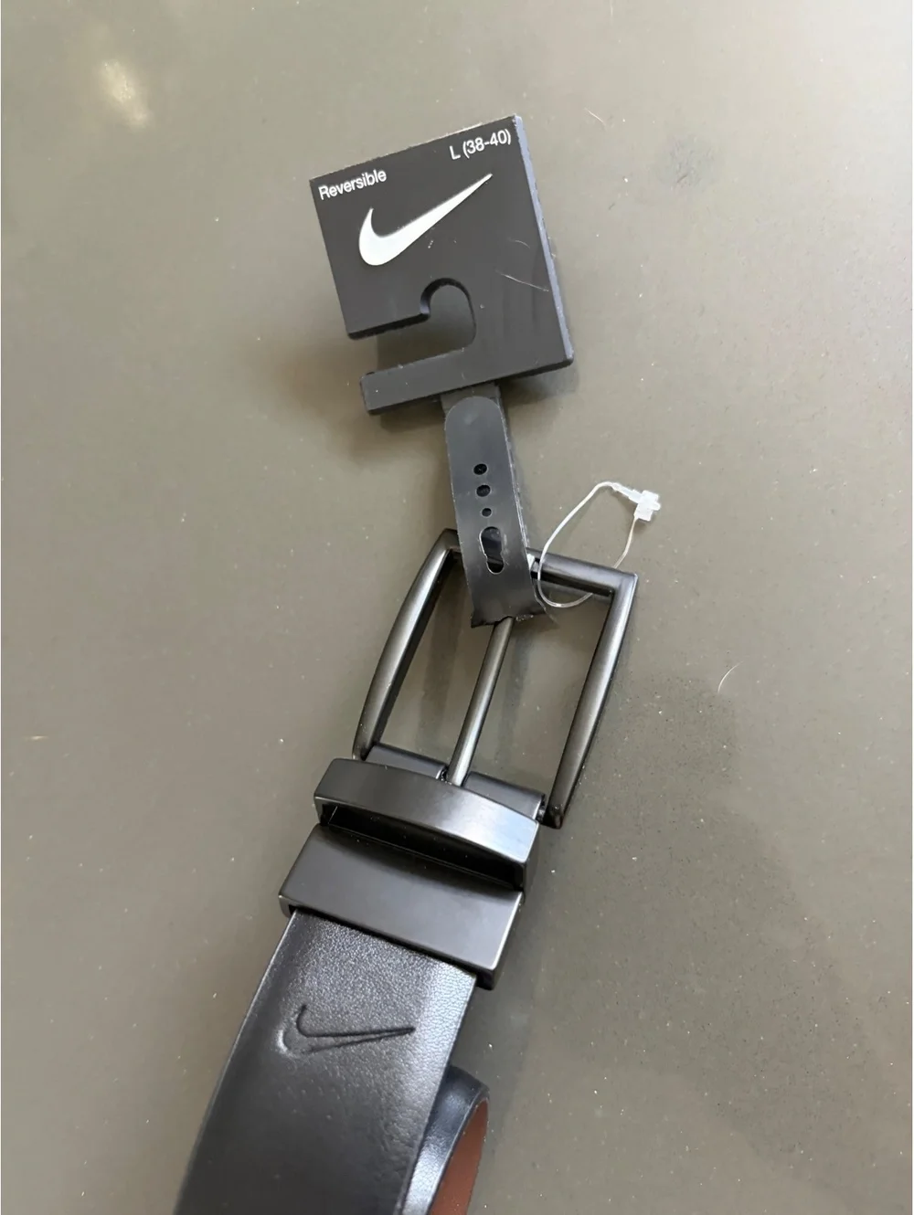 Nike Reversible Leather Belt Size L (38-40)